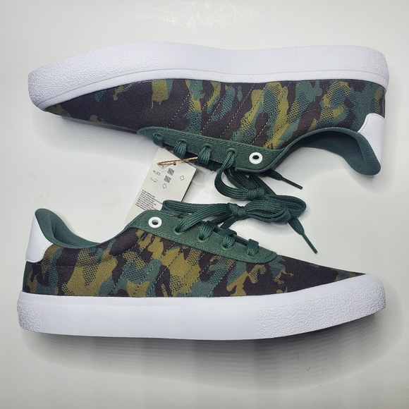 Adidas Vulc Raid3r Skateboarding Shoes - GW6640 'Camo' - Picture 8 of 9